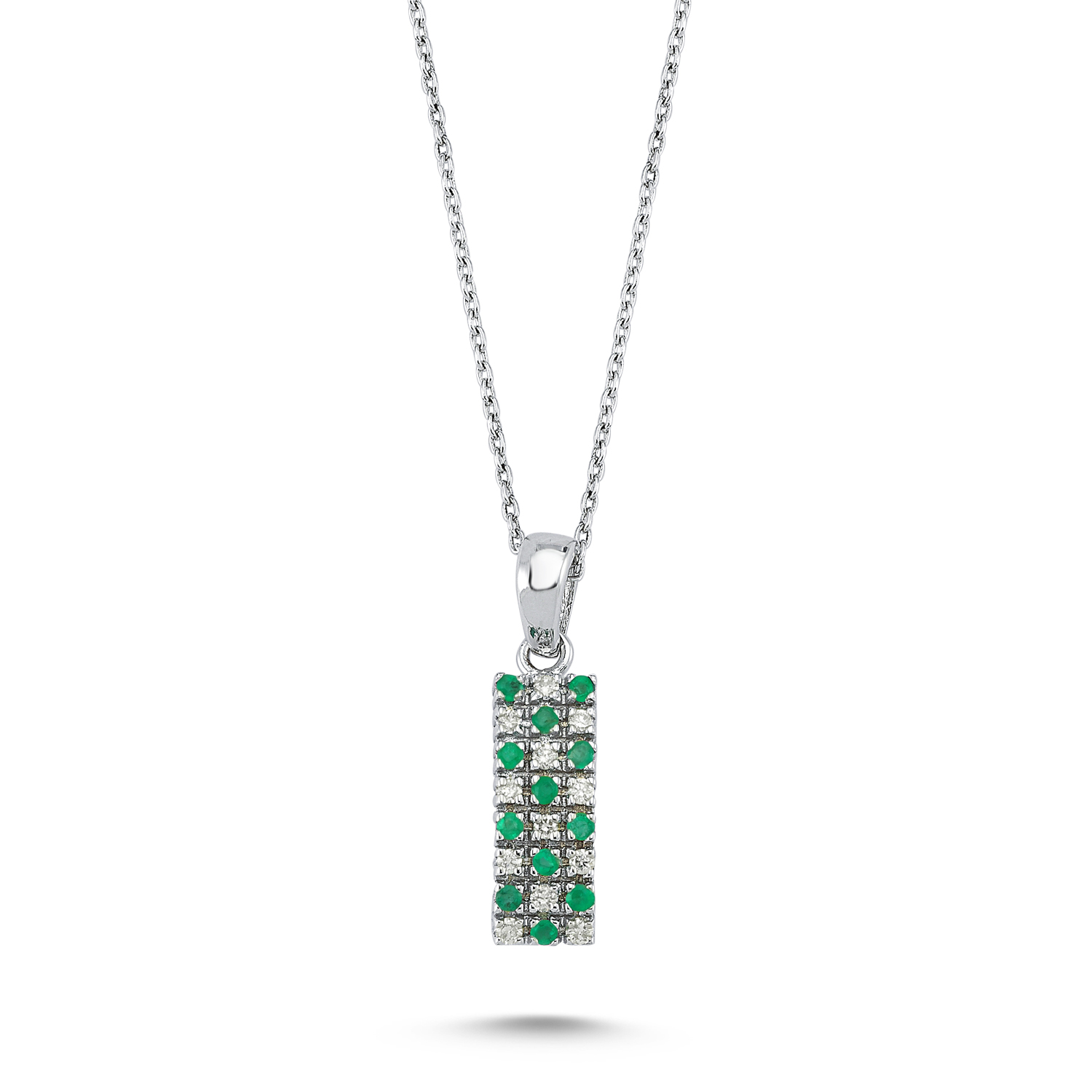 0,66 Ct Zümürtlü Pırlantalı Harem Set